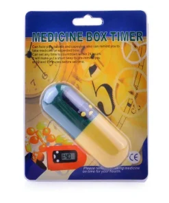 Mini Portable Alarm Pill Box Timer