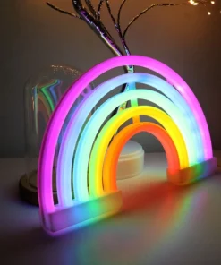 LED Rainbow Neon Sign