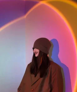 Relaxing Rainbow Sunset Red LED Projector