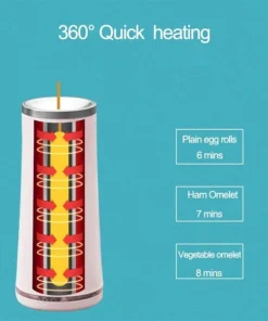 Hands Free Vertical Egg Cooker Electric Machine