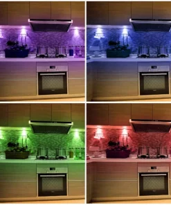 13 Color Self-Adhesive LED Push Lights With Remote