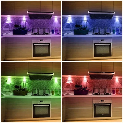 13 Color Self-Adhesive LED Push Lights With Remote