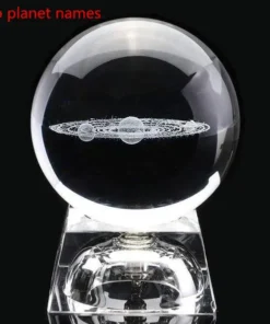 Solar System Crystal Ball without planet names