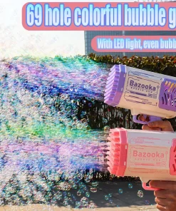 69 Holes Bubble Gun Machine