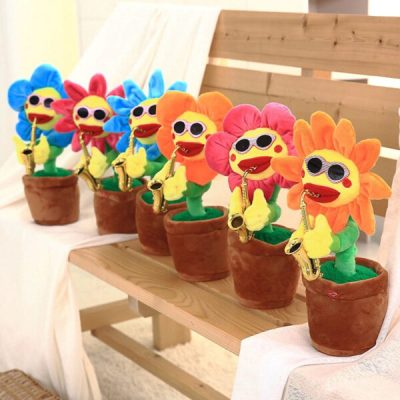 Singing and Dancing Sunflower Plant Toy