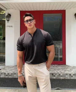 Gentleman's Business Short Sleeve Fitness T Shirt