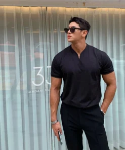 Gentleman's Business Short Sleeve Fitness T Shirt