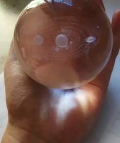 Solar System Crystal Ball without planet names