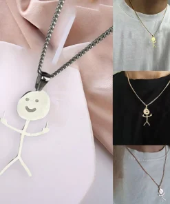 Funny Doodle Necklace