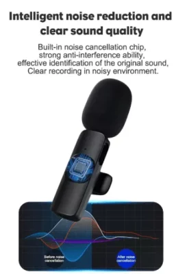 New Wireless Lavalier Microphone