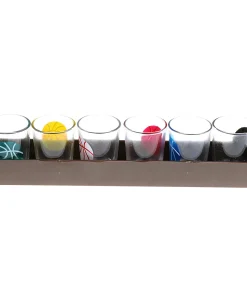 Mini Glass Basketball Table Drinking Game For Family Party Fun