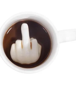 Middle Finger Surprise Mug