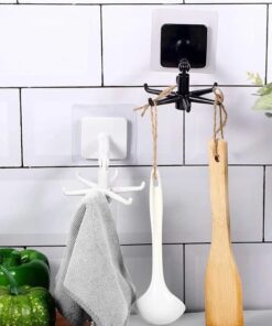360° Rotating Self-Adhesive Utility Hook