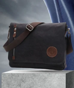 Men's Trendy Casual Canvas Shoulder Bag