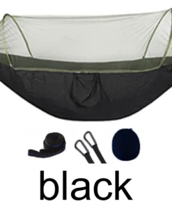 2 Person Portable Outdoor Mosquito Parachute Hammock