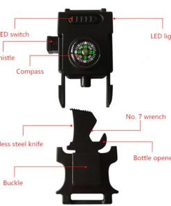 Survival Outdoor Camping Paracord Bracelet