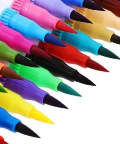 Dual Tip Brush Pens