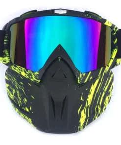 Motorcycle Googles With Face Mask