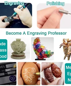Cordless Engraving Pen Set