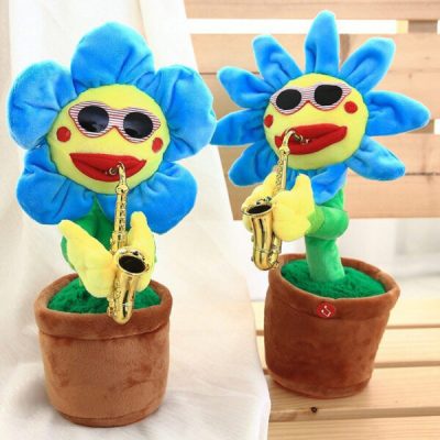 Singing and Dancing Sunflower Plant Toy