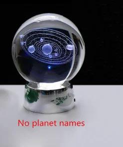 Solar System Crystal Ball without planet names