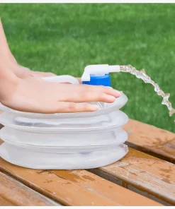 Collapsible Water Container With Spigot