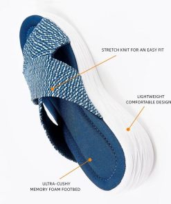 Flying Woven Fish Mouth Sandals