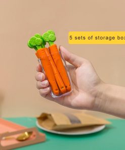 5 PCS Carrot Seal Clamp