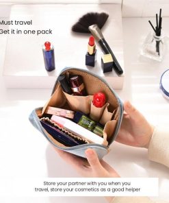 Flannel Embroidered Clutch Bag Cosmetic Bag