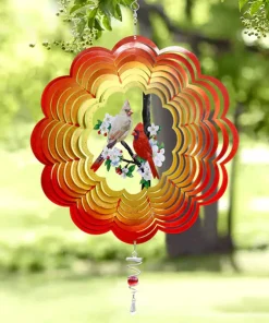 3D Garden Hummingbird Wind Spinner