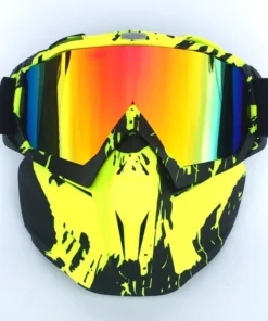 Motorcycle Googles With Face Mask