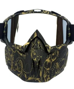 Motorcycle Googles With Face Mask