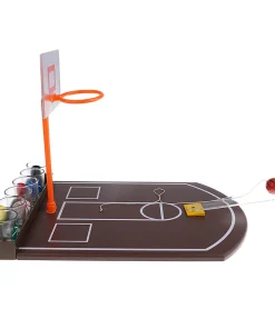 Mini Glass Basketball Table Drinking Game For Family Party Fun