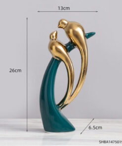 Modern Abstract Art Ceramic Statue