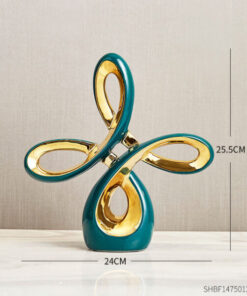 Modern Abstract Art Ceramic Statue