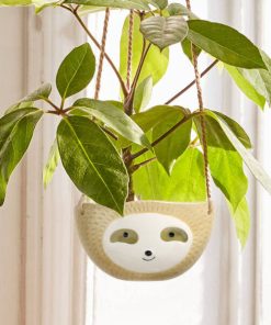 Ceramic Hanging Flower Plant Sloth Pot
