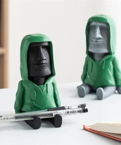 Creative Moai Stone Phone Holder