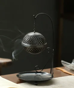 Creative Retro Iron Frame Incense Burner