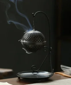 Creative Retro Iron Frame Incense Burner