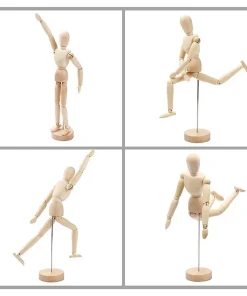 Wooden Human Drawing Mannequin Figurine For Body Base Drawing