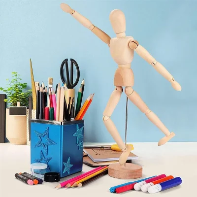 Wooden Human Drawing Mannequin Figurine For Body Base Drawing