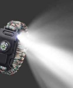 Survival Outdoor Camping Paracord Bracelet