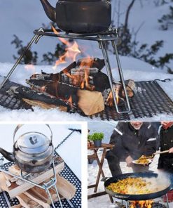 Foldable Outdoor Cooking Rack