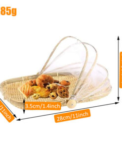 Anti-Mosquito Food Serving Tent Basket Tray