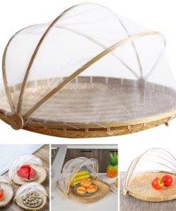 Anti-Mosquito Food Serving Tent Basket Tray