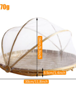 Anti-Mosquito Food Serving Tent Basket Tray