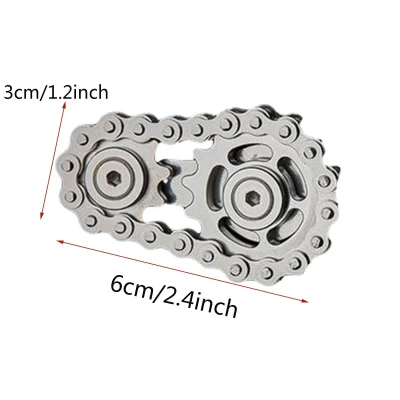 Bicycle Chain Gear Fidget Spinner