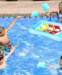 Summer Inflatable Ring Toss Pool Game