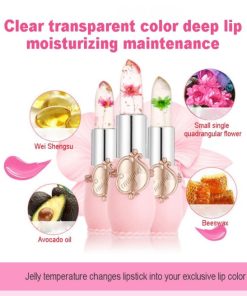 Crystal Jelly Flower Color Changing Lipstick