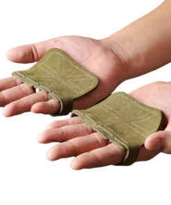 Leather Weight Lifting Training Gloves